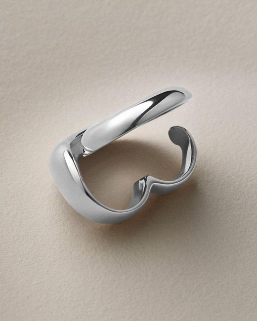 Jenny Bird Metallic Renzo Double Ring