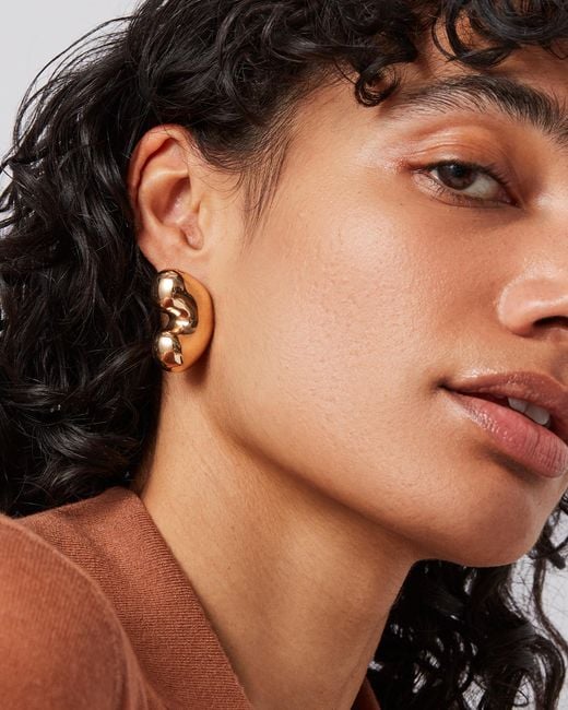 Jenny Bird Natural Eliza Puff Earrings