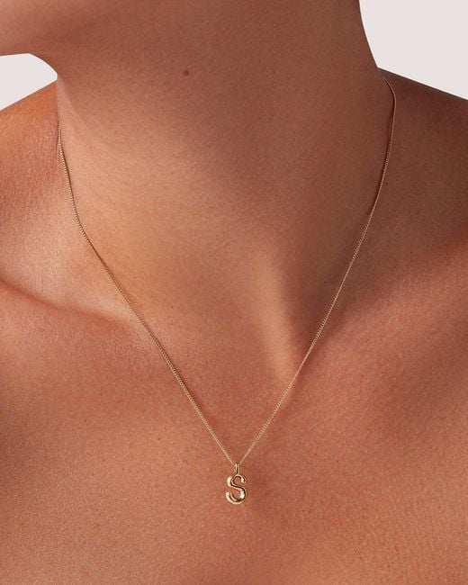 Jenny Bird Natural Monogram Necklace - S