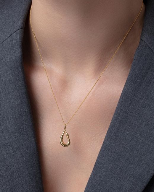 Jenny Bird Natural Mini Egret Pendant Necklace