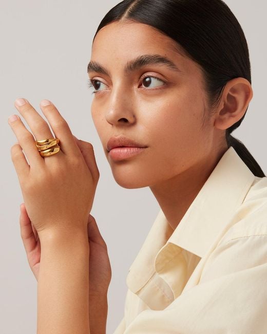 Jenny Bird Metallic Sées Ring