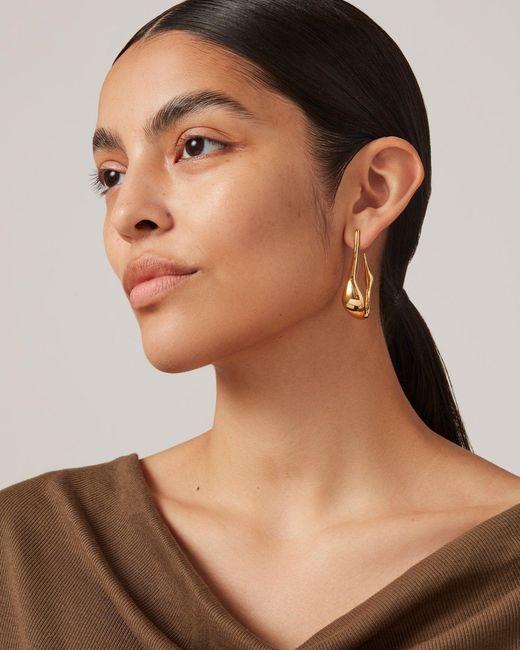 Jenny Bird Metallic Colette Hoop Earrings - Medium