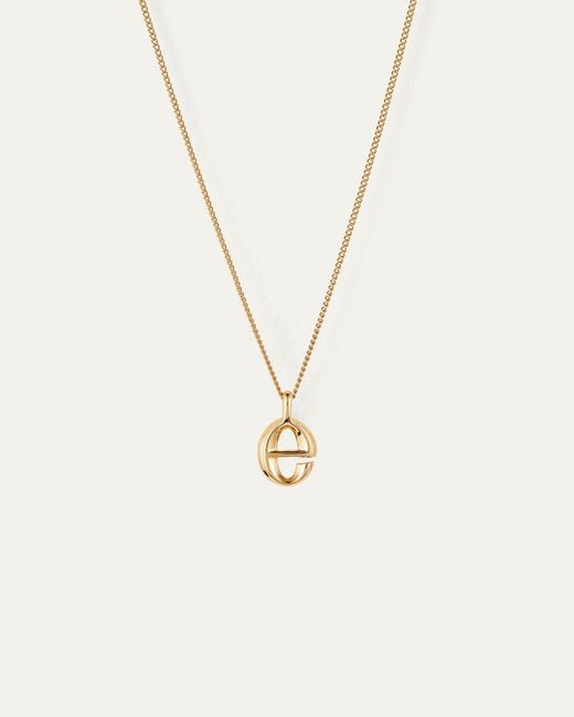 Jenny Bird Natural Monogram Necklace - E