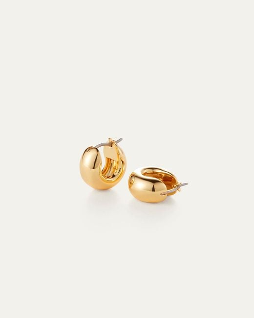 Jenny Bird Metallic Mini Tome Hoops