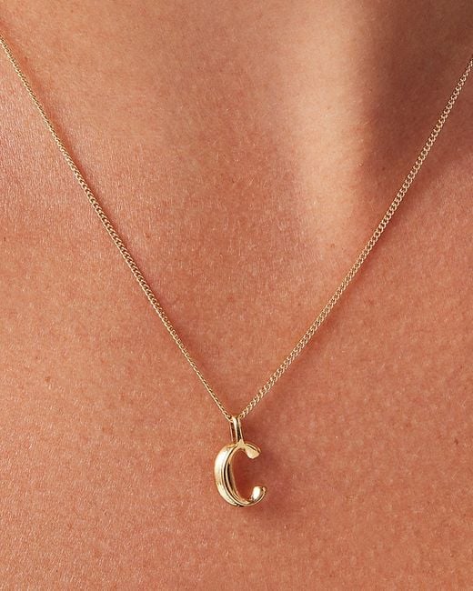 Jenny Bird Natural Monogram Necklace - C