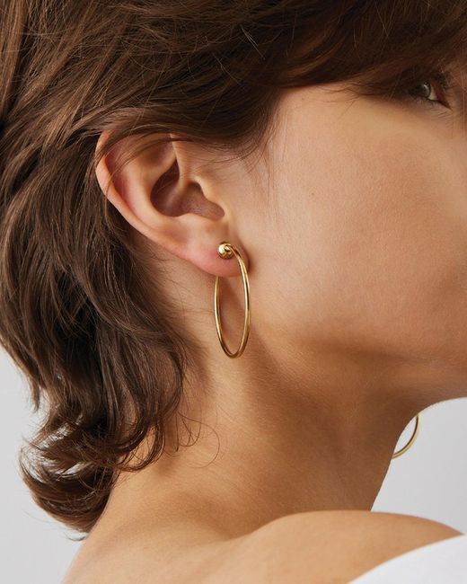 Jenny Bird Natural Icon Hoops - Small