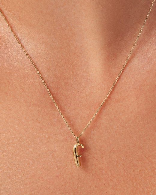 Jenny Bird Natural Monogram Necklace - F