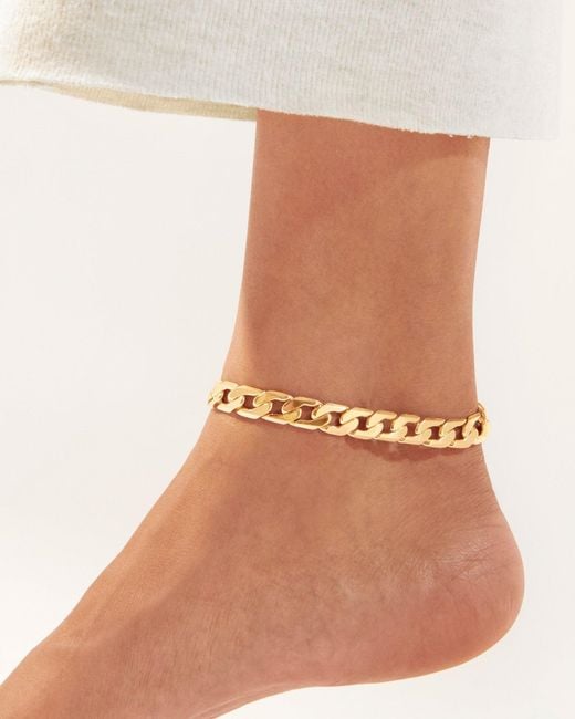 Jenny Bird Metallic Henry Anklet