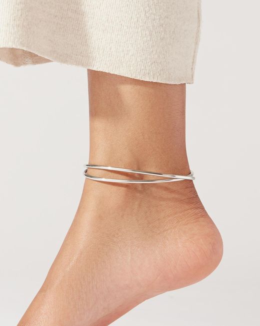 Jenny Bird Natural The Dane Anklet Stack