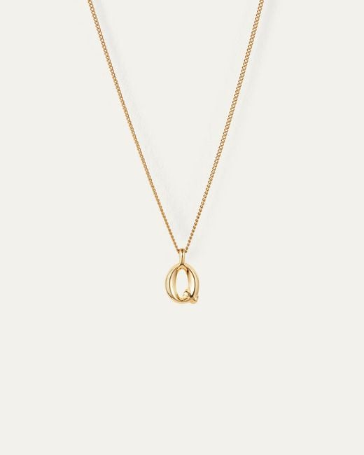 Jenny Bird Natural Monogram Necklace - Q