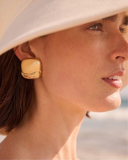 Jenny Bird White Rue Earrings