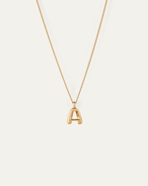 Jenny Bird Natural Monogram Necklace - A