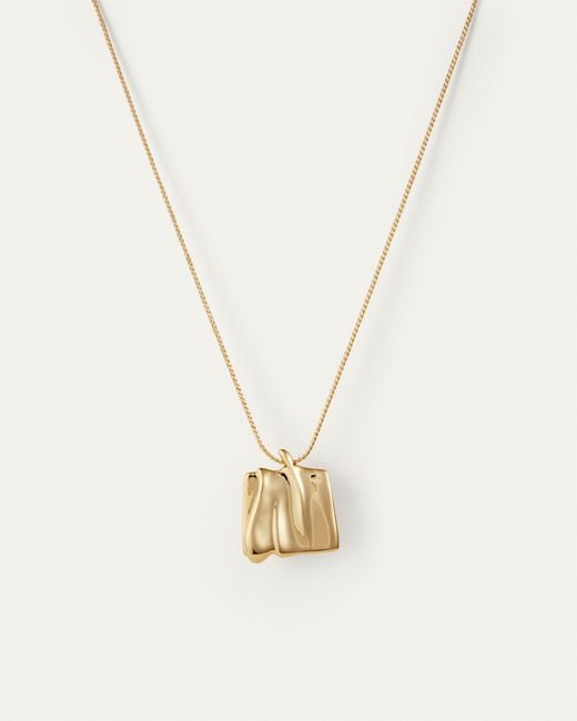 Jenny Bird White Large Sundra Pendant Necklace