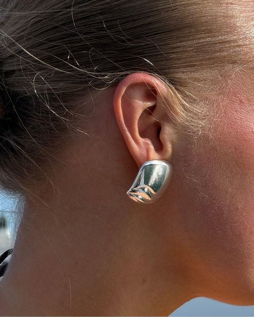 Jenny Bird White Rue Earrings