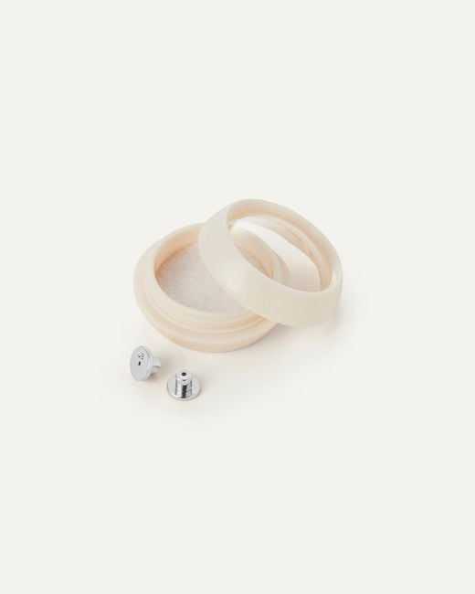 Jenny Bird Natural Flat Disc Earring Backs