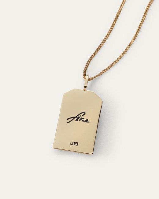 Jenny Bird Metallic The Sagittarius Zodiac Pendant Necklace