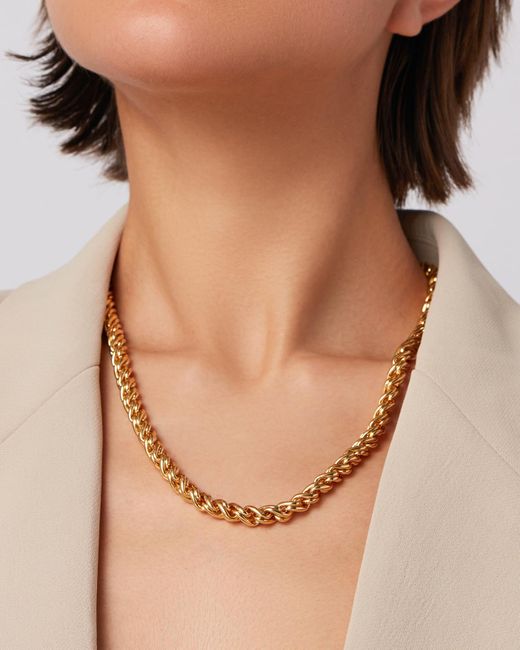 Jenny Bird Metallic Rizzo Necklace