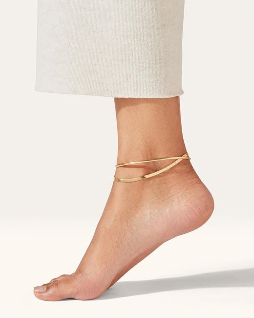 Jenny Bird Natural Zeina Anklet