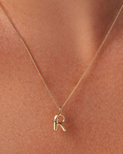 Jenny Bird Natural Monogram Necklace - R