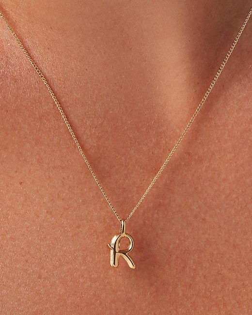 Jenny Bird Natural Monogram Necklace - R