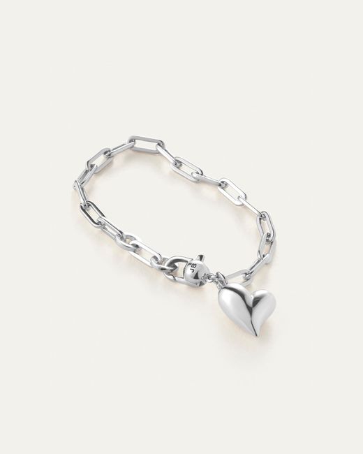 Jenny Bird Natural Puffy Heart Bracelet