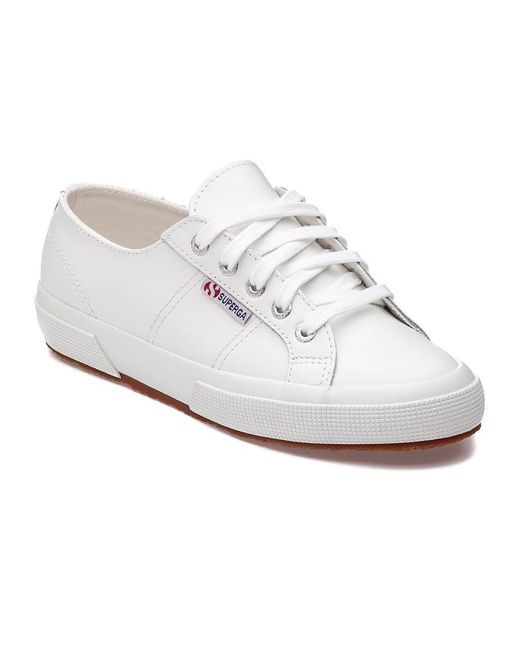 leather supergas white