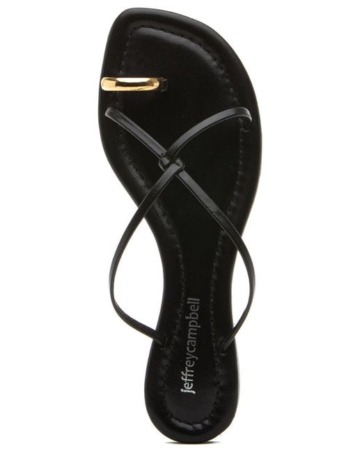 Jeffrey Campbell Black Pacifico Sandal