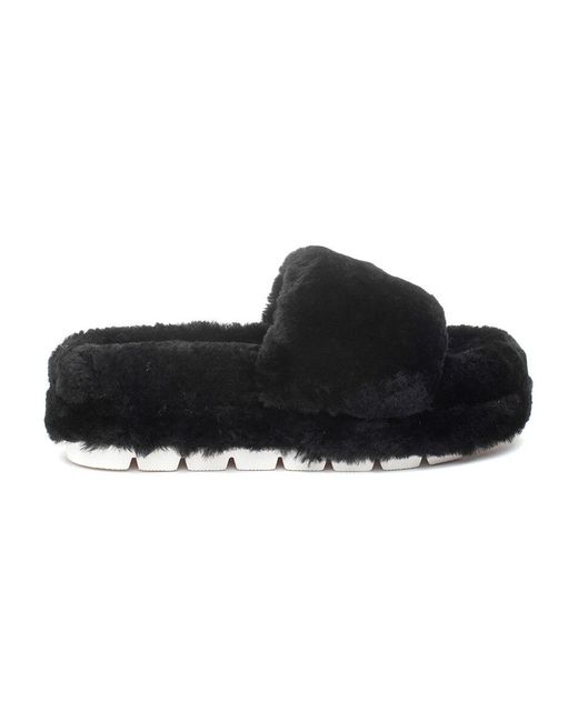 j slides shearling