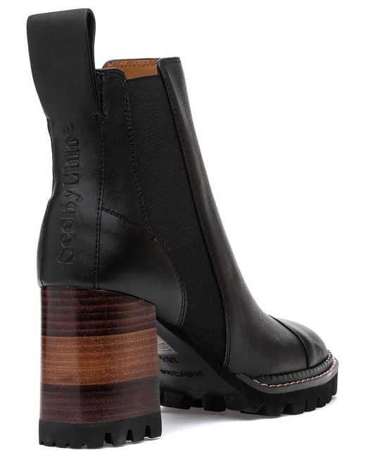see by chloé mallory chelsea boots