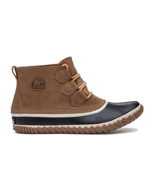 sorel out and about boot natural tan