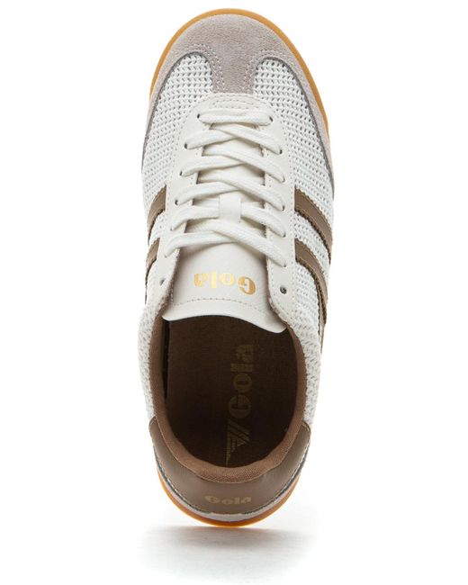 Gola White "Gola Tornado Zephyr Sneaker Off/Light Caramel