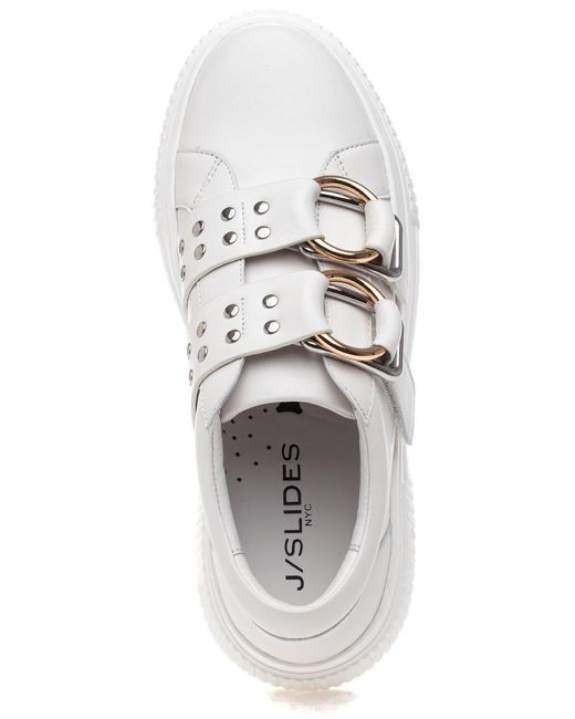 J/Slides Waldo Sneaker White Leather Lyst