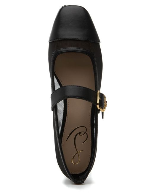 Sam Edelman Black Miranda Mary Jane Flat