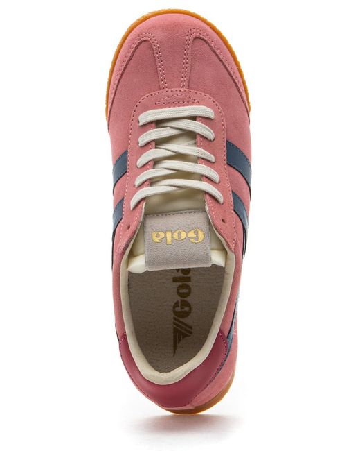 Gola Red "Gola Elan Sneaker Coral/Moon/Raspberry