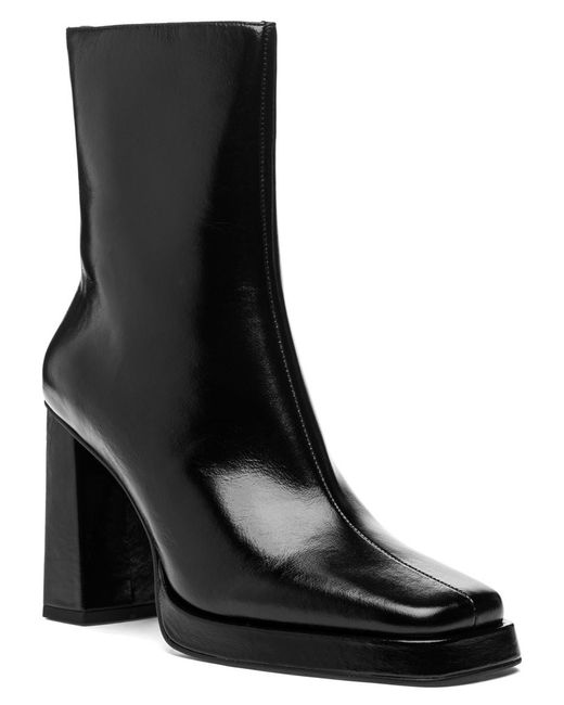 Jeffrey Campbell Maximal-lo Boot Black Leather | Lyst