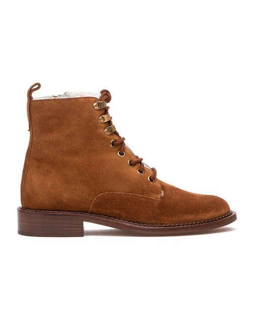 vince cabria 3 genuine shearling lined combat boot