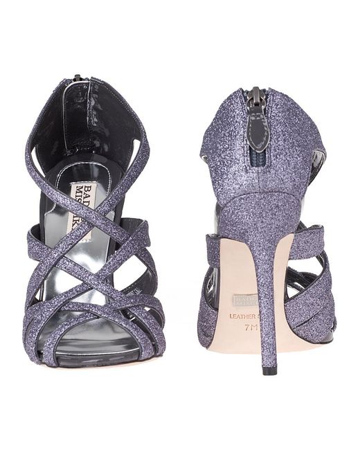 badgley mischka pewter