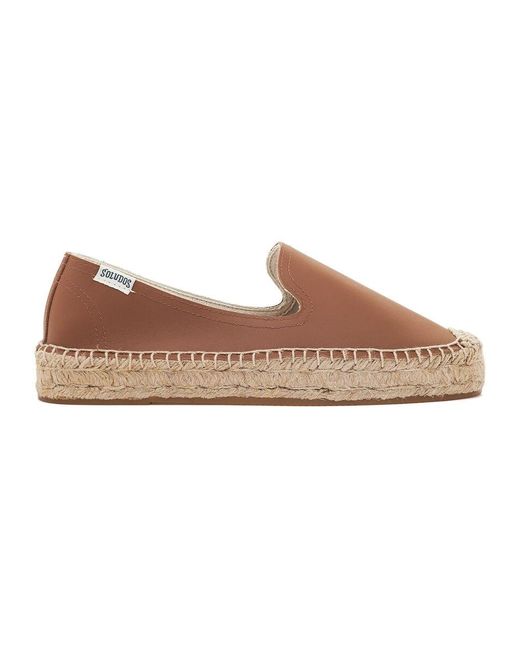 soludos leather platform espadrilles