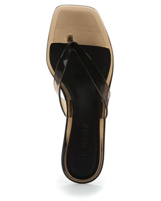 Steve Madden Black "Steve Madden Tracie-J Sandal Smoke