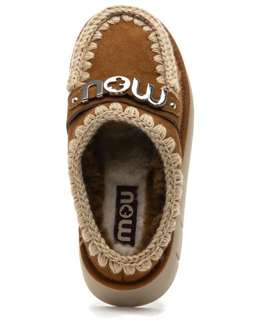 Mou Natural "Mou Bounce Clog Cognac