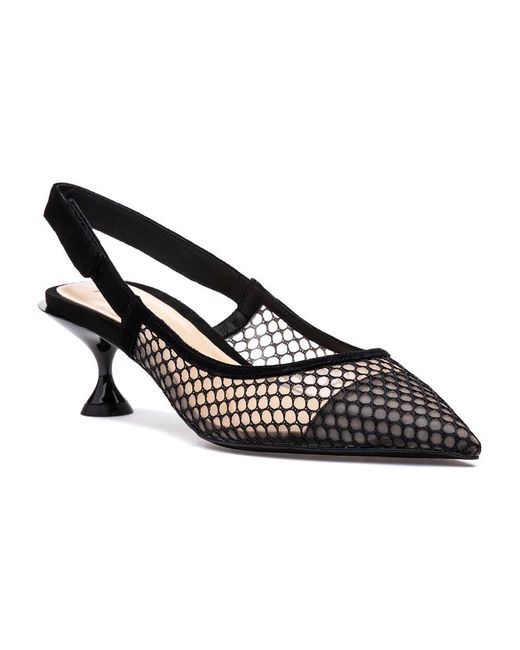 jeffrey campbell emelia mesh slingback flat