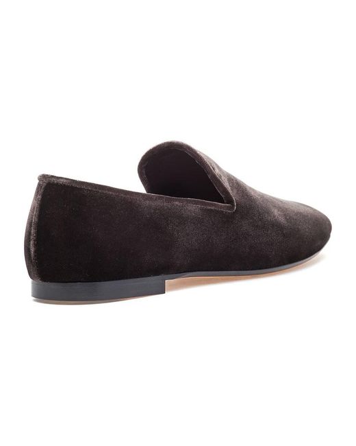 vince velvet loafers
