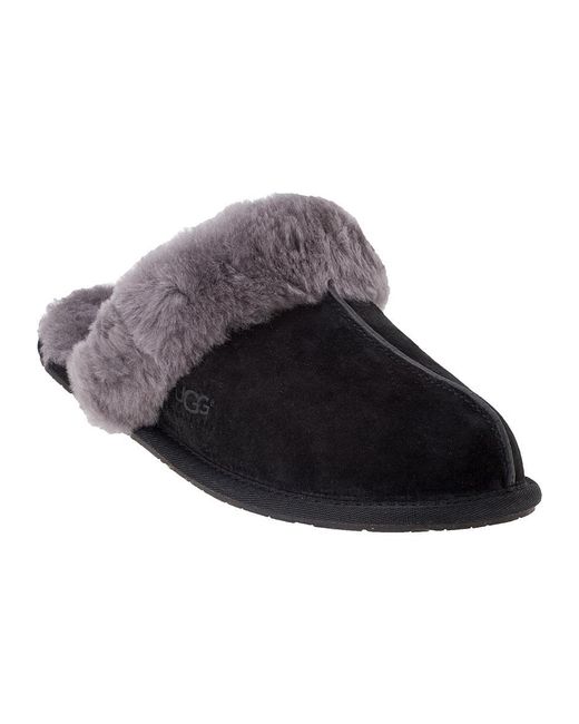 ugg scuffette black