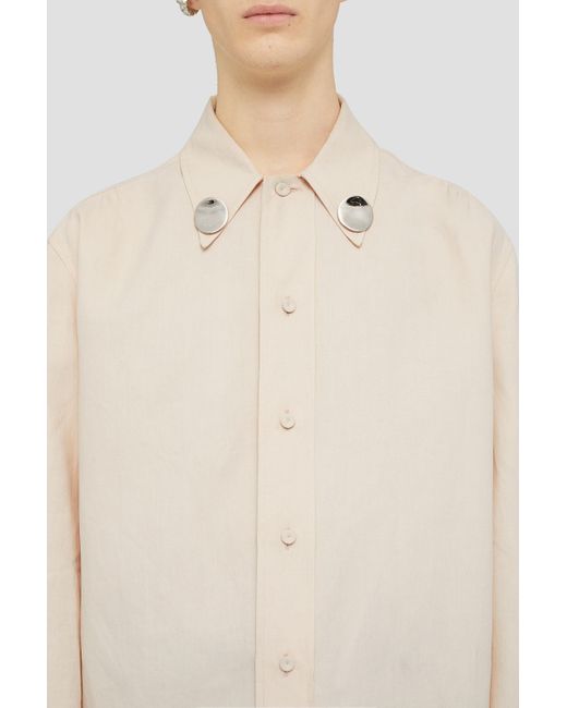 Jil Sander Hemd in Natural für Herren