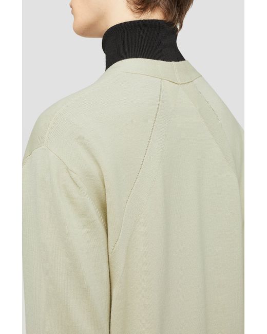 Jil Sander Multicolor V-neck Cardigan for men