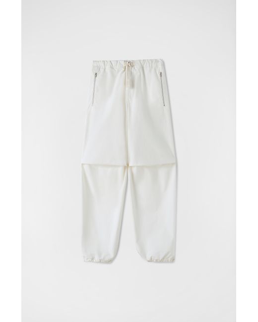 Pantaloni di Jil Sander in White da Uomo