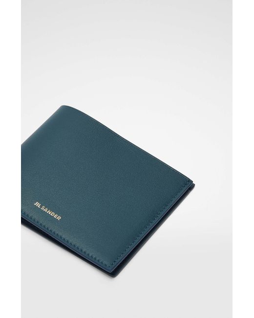 Jil Sander Blue Wallet for men