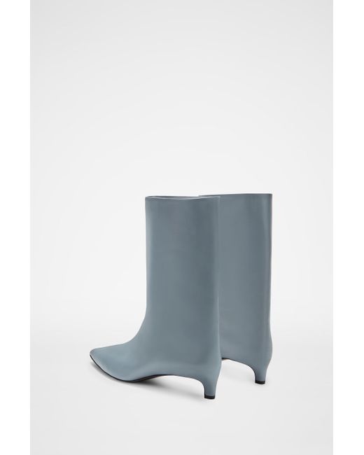 Jil Sander Blue Ankle Boots For Female