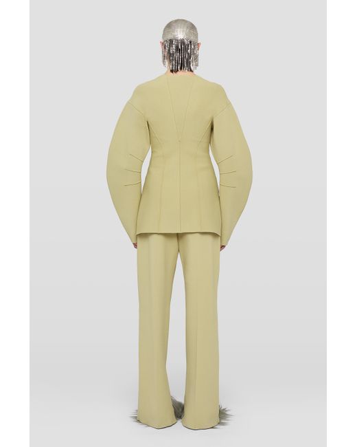 Jil Sander Yellow Trousers