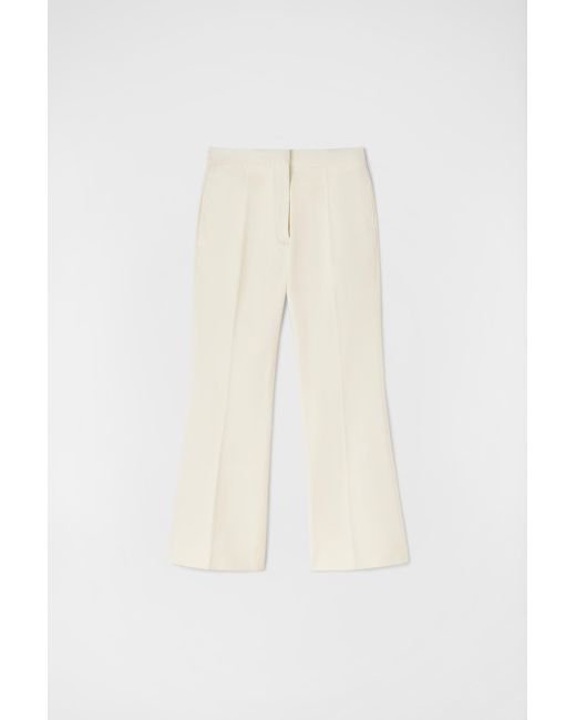 Pantaloni Sartoriali di Jil Sander in White